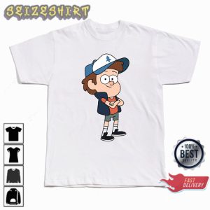 Dipper & Pacifica Gravity Falls Couple Valentine’s Day Unisex T-Shirt