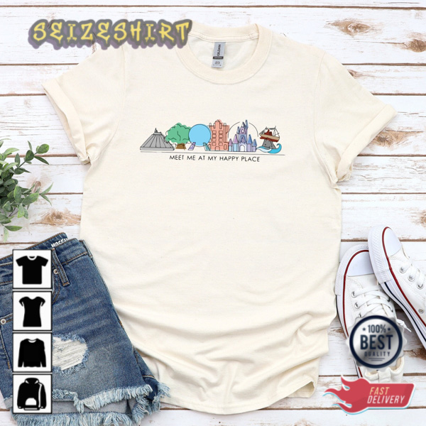 Disney World Disneyland Disney Unisex Printed T-Shirt Design