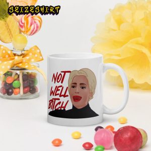 Dorinda Medley Not Well B!tch Housewives of New York City White glossy Mug