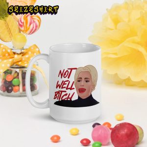 Dorinda Medley Not Well B!tch Housewives of New York City White glossy Mug