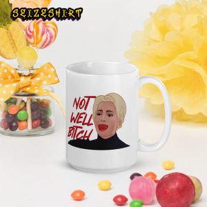 Dorinda Medley Not Well B!tch Housewives of New York City White glossy Mug