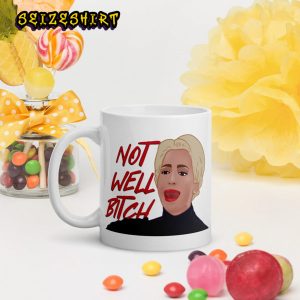 Dorinda Medley Not Well B!tch Housewives of New York City White glossy Mug