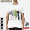 Enzo Fernandez, Lionel Messi, Emiliano Martinez, Kylian Mbappe And Respective Trophies Won T-Shirt