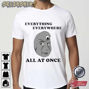 Everything Everywhere All At Once Rock 4 T-shirt