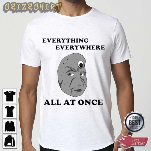 Everything Everywhere All At Once Rock 4 T-shirt