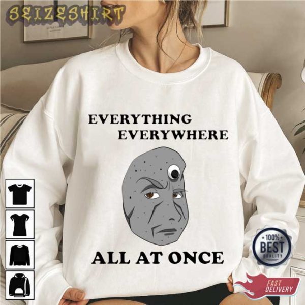 Everything Everywhere All At Once Rock 4 T-shirt