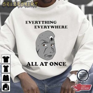 Everything Everywhere All At Once Rock 4 T-shirt