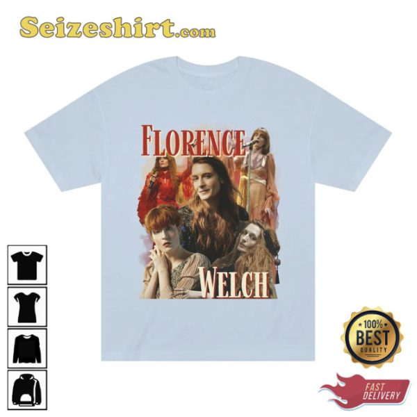 Florence And The Machine Indie Rock Band Tee Shirt