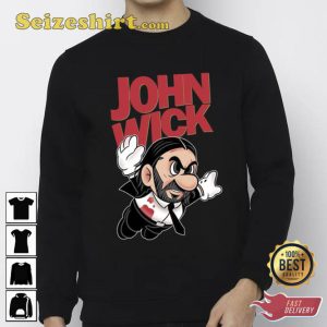 Flying John Wick Chapter 4 Unisex T-Shirt