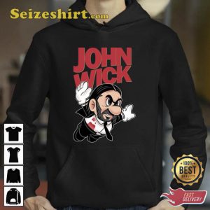 Flying John Wick Chapter 4 Unisex T-Shirt