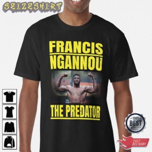 Francis Ngannou The Predator Coolstoner UFC T-Shirt