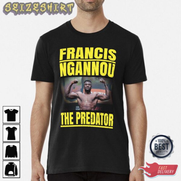 Francis Ngannou The Predator Coolstoner UFC T-Shirt