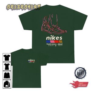 Frank Ocean Blond Nkes Hand Drawing Short Sleeve Unisex T-Shirt