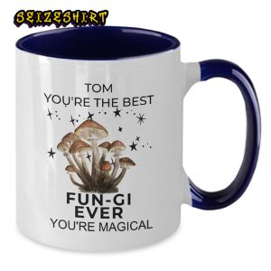 Funny Boyfriend Personalized Valentines Gift Mushroom Lovers Coffee Mug