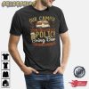 Funny Camping Our Camper Has An Open Door Policy Bring Beer T-Shirt