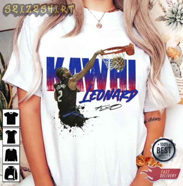 Geometric Design Basketball Kawhi Leonard Sweatshirt