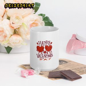 Happy Valentines Day Heart Gift for Valentines Coffee Mug