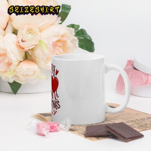 Happy Valentines Day Heart Gift for Valentines Coffee Mug