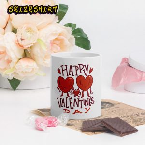 Happy Valentines Day Heart Gift for Valentines Coffee Mug