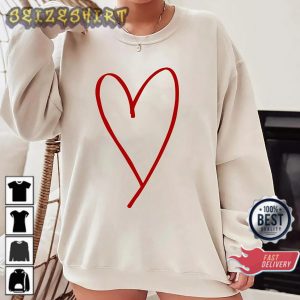 Heart Valentine’s Day Valentine Heart Unisex Sweatshirt