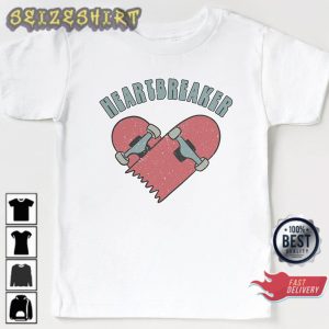 Heartbreaker Valentines Day Love Vibe Funny Unisex T-Shirt