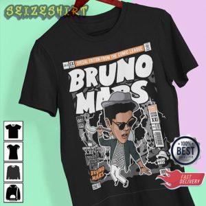 High Quality Bruno Pop Art Unisex GIft for Fans T-Shirt
