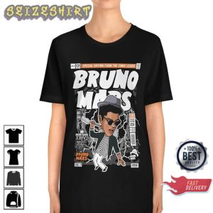 High Quality Bruno Pop Art Unisex GIft for Fans T-Shirt