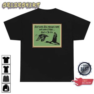 Hunt Until Hell Freezes Over Tee Duck Hunting Gift Unisex T-Shirt