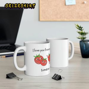 I Love you From My Heart Tomato Love Coffee Mug