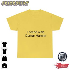 I Stand With Damar Hamlin Graphic Unisex T-Shirt