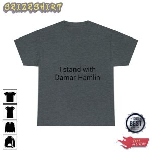 I Stand With Damar Hamlin Graphic Unisex T-Shirt