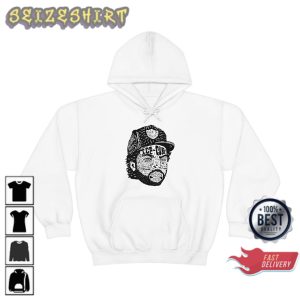 Ice Cube Vintage Ice Cube Rap 90s Hiphop NWA Band Unisex Hoodie