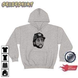 Ice Cube Vintage Ice Cube Rap 90s Hiphop NWA Band Unisex Hoodie