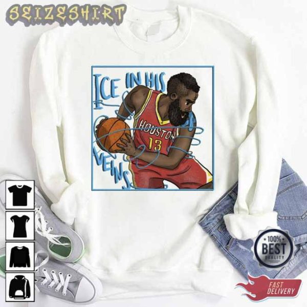 Ice In His Veins James Harden Unisex Sweatshirt