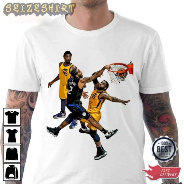 Iconic Moment Kawhi Leonard Basketball shirt