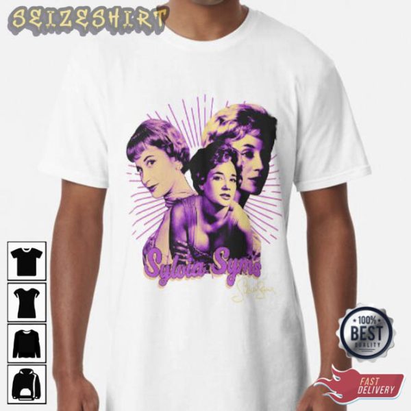 In Memory The Queen Star Actress Sylvia Syms Tee