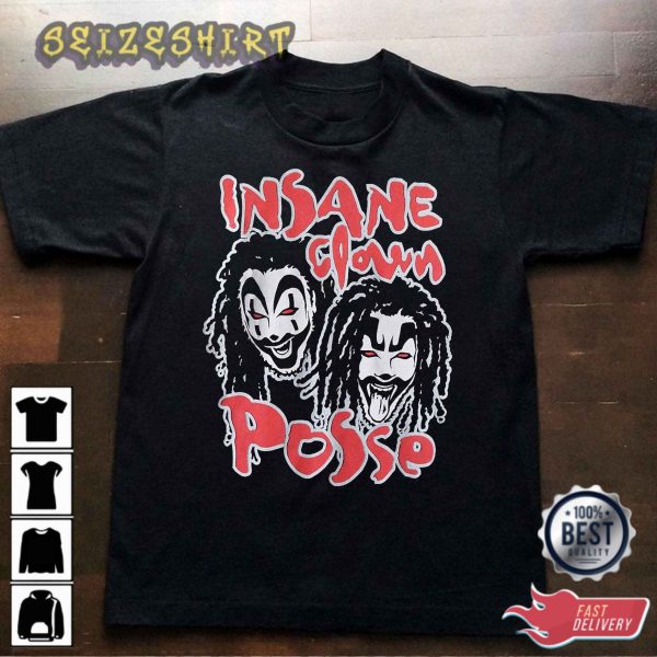 Insane Crown Posse 90s Hip Hop Rap Graphic Streetwear T-Shirt