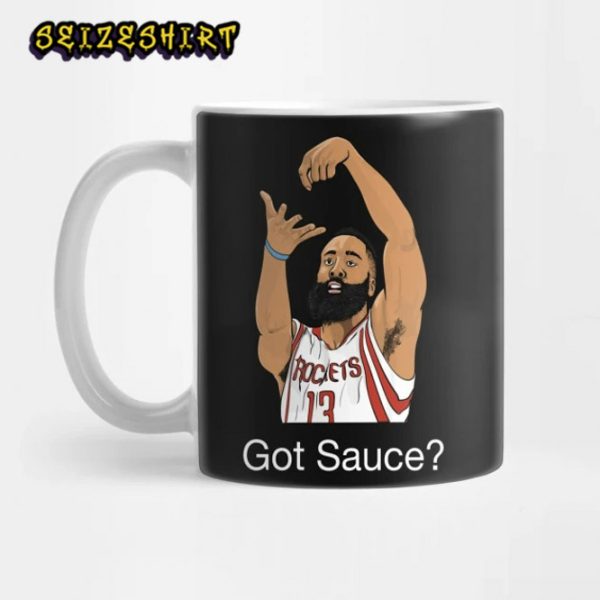 James Harden Cartoon Got Sauce Mug