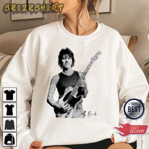 Jeff Beck Rip Guitar Legend Gift for Fans Unisex T-Shirt