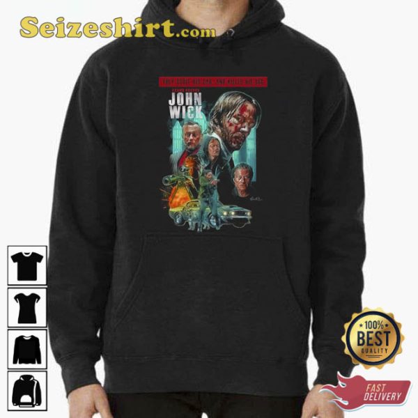 John Wick Characters Unisex Sweatshirt