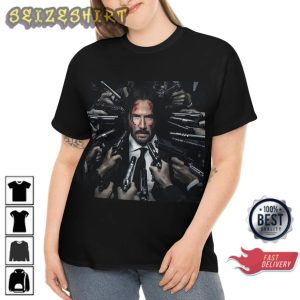 John Wick Heavy Cotton Unisex Graphic Shirt