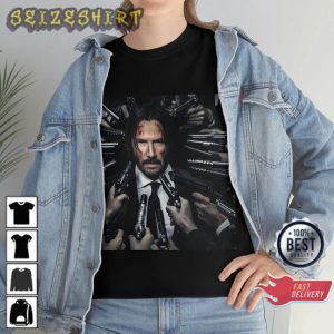 John Wick Heavy Cotton Unisex Graphic Shirt