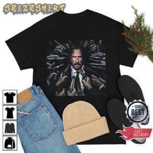 John Wick Heavy Cotton Unisex Graphic Shirt