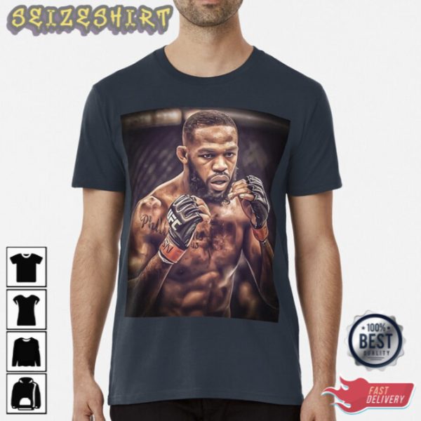 Jon Jones Famous Fighter Champion Design Unisex T-Shirt