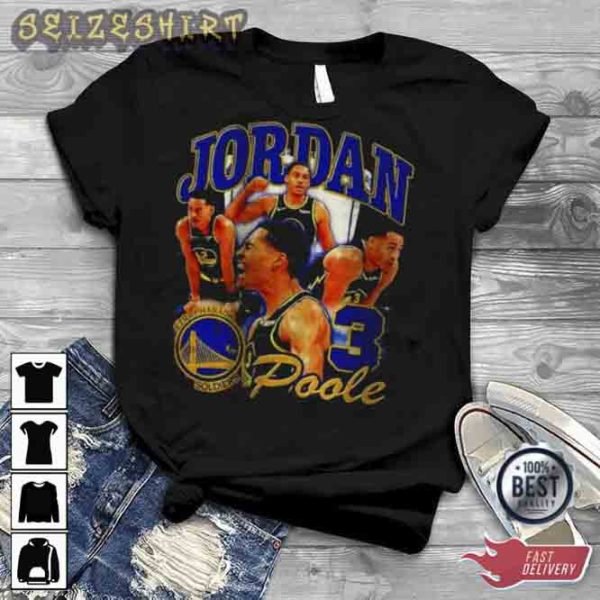 Jordan Poole 90s Style Vintage Bootleg Graphic T shirt