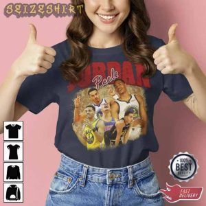 Jordan Poole 90s Style Vintage Bootleg Tee Shirt