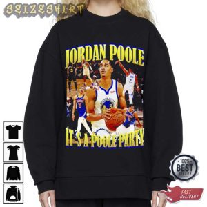 Jordan Poole It’s A Poole Party Jordan Poole 90s Bootleg T-Shirt