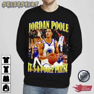 Jordan Poole It’s A Poole Party Jordan Poole 90s Bootleg T-Shirt