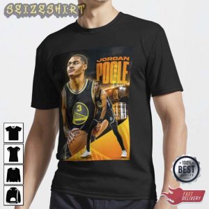 Jordan Poole Poster Golden State Warriors Poster Street NBA Wall Tee Shirt