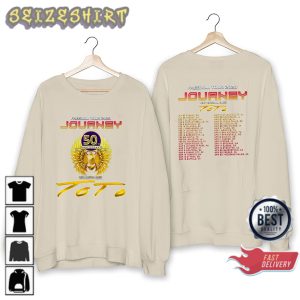 Journey 50th Anniversary Journey Freedom Tour 2023 Rock Fan Gift Sweatshirt